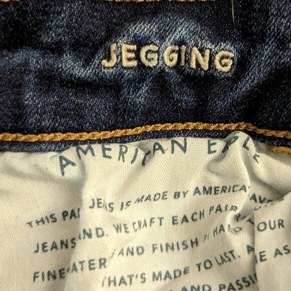 American Eagle Next Level Curvy Patched High-Waisted Jegging 00 - Picture 5 of 7